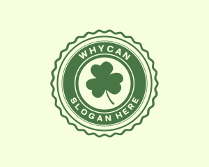 Venue - Lucky Clover Leaf logo design