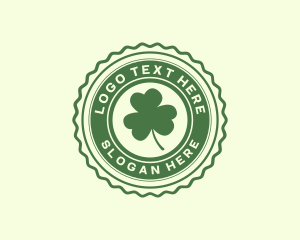 Venue - Lucky Clover Leaf logo design