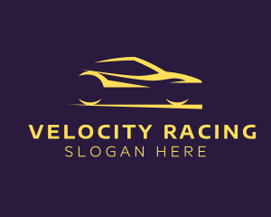 Car Motorsport Race logo design