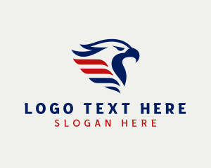 Politician - Eagle Aviation Air Force logo design