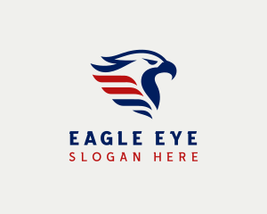 Eagle Aviation Air Force logo design