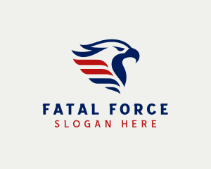 Eagle Aviation Air Force logo design