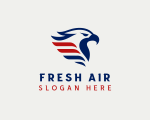 Eagle Aviation Air Force logo design