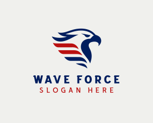 Eagle Aviation Air Force logo design