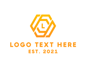 Minimalist - Modern Hexagon Business logo design