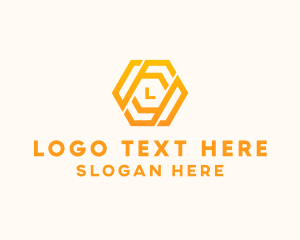 Enterprise - Finance Business Hexagon logo design