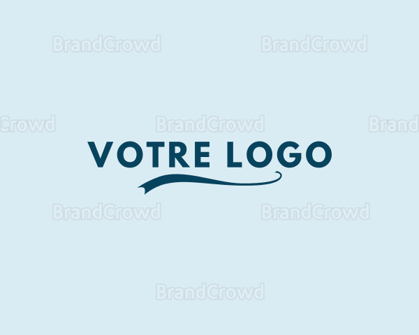 Generic Ribbon Startup Logo