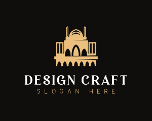 Architecture - Persian Architecture Structure logo design