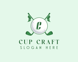 Cups - Golf Clubs League logo design