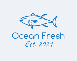 Tuna - Tuna Fish Seafood logo design
