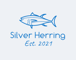 Herring - Tuna Fish Seafood logo design