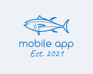 Mesh - Tuna Fish Seafood logo design