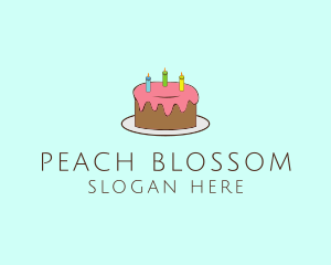 Sweet Birthday Cake logo design