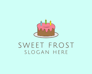 Icing - Sweet Birthday Cake logo design