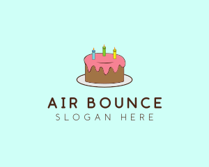 Sweet Birthday Cake logo design