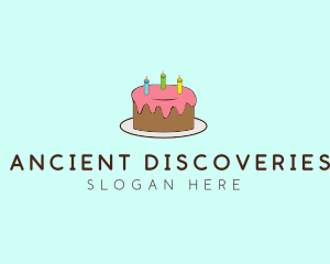 Sweet Birthday Cake logo design