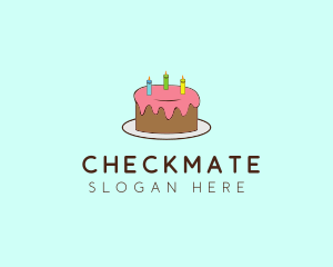 Sweet Birthday Cake logo design