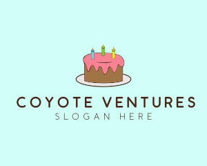 Sweet Birthday Cake logo design