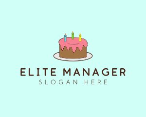 Sweet Birthday Cake logo design