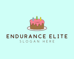 Sweet Birthday Cake logo design