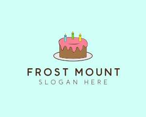 Sweet Birthday Cake logo design