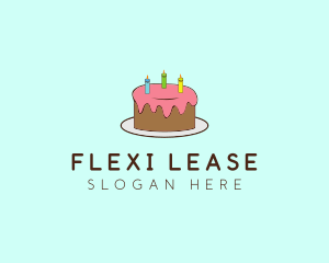 Sweet Birthday Cake logo design