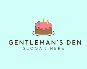 Sweet Birthday Cake logo design