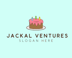 Sweet Birthday Cake logo design