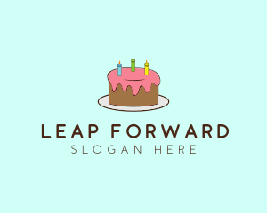 Sweet Birthday Cake logo design