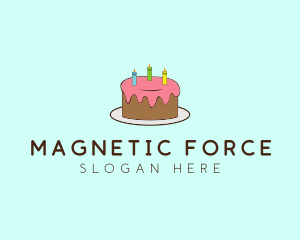 Sweet Birthday Cake logo design