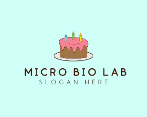 Sweet Birthday Cake logo design