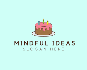 Sweet Birthday Cake logo design