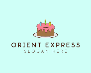 Sweet Birthday Cake logo design