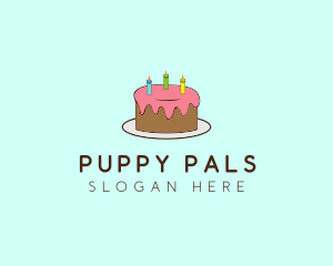 Sweet Birthday Cake logo design