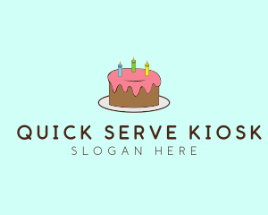 Sweet Birthday Cake logo design