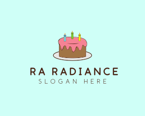 Sweet Birthday Cake logo design