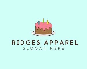 Sweet Birthday Cake logo design