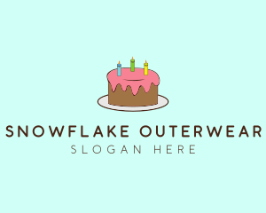 Sweet Birthday Cake logo design