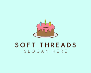 Sweet Birthday Cake logo design