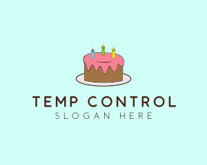 Sweet Birthday Cake logo design