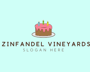 Sweet Birthday Cake logo design