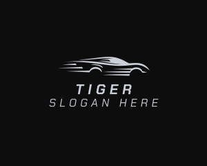 Sports Car Speed Racing Logo