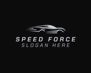 Sports Car Speed Racing logo design