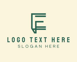 Digital - Consultancy Company Letter E logo design