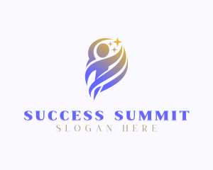 Human Success Leadership logo design