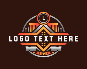 Remodeling - Roofing Carpentry Hammer Builder logo design