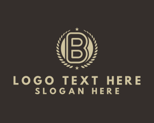 Corporate Badge Letter B  Logo