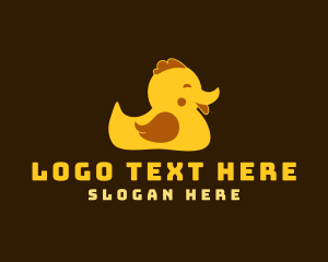 Toy - Cute Toy Duck logo design