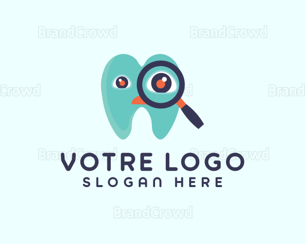 Dental Checkup Tooth Logo