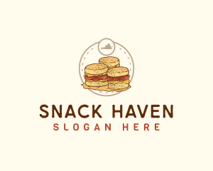 Virginia Ham Biscuits  logo design